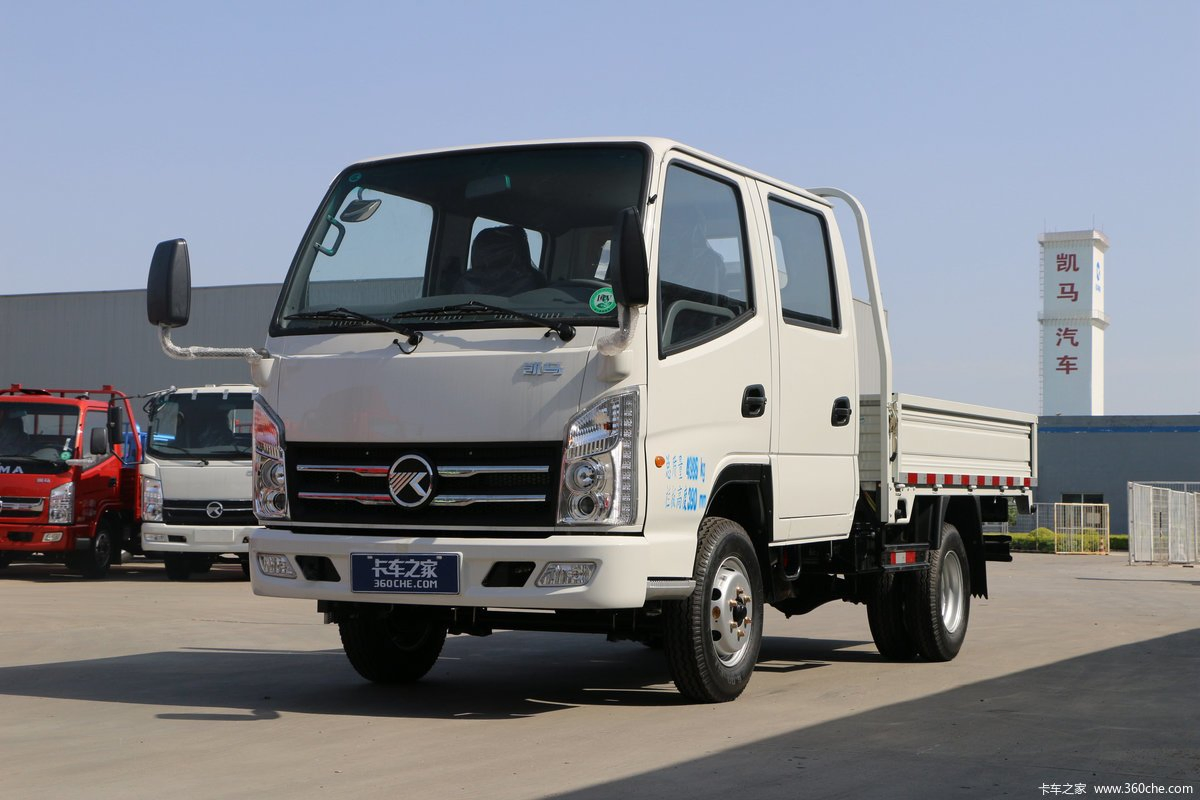 Flatbed Cargo Trucks 5seats Diesel 2ton Kama K3 Light Duty Commercial Double Cabin Row 5 Seater Chinese Mini Pickup Truck