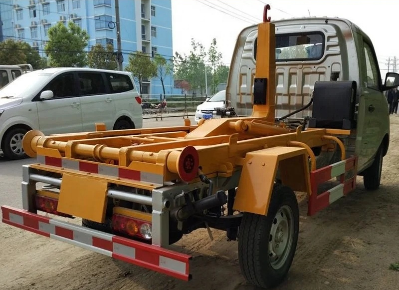 Foton Petrol Gasoline Light 2 Cubic Meter 1ton-2ton 2m3 2 Tons Rubbish Truck