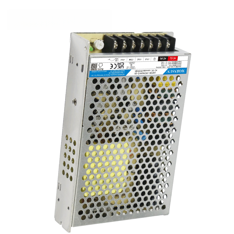 Mornsun LM100-10Cxx Series 100W Triple Output AC-DC Enclosed Switching Power Supply High Efficiency 84%-85% 3-Year Warranty