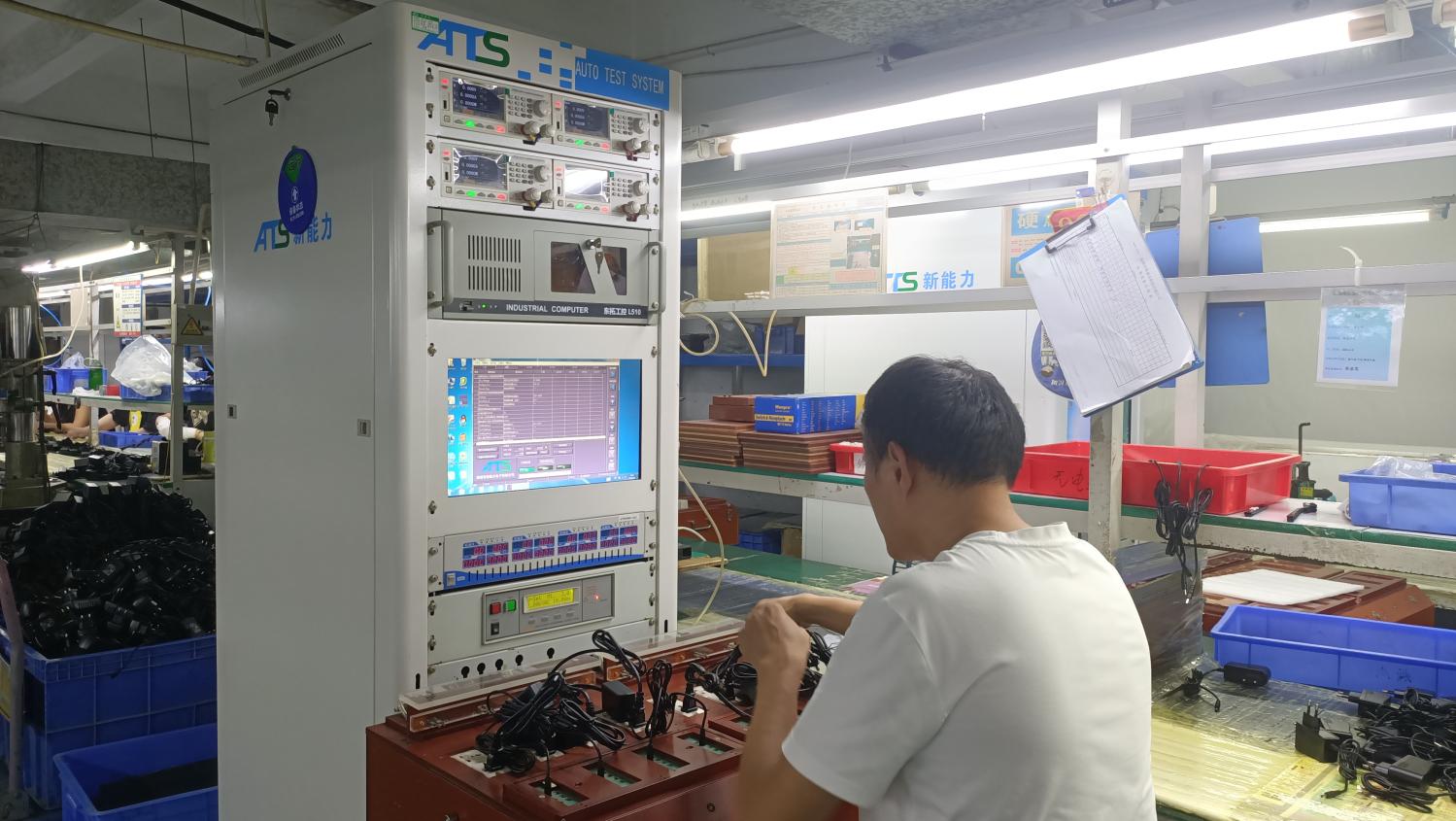 Electrical functional testing equipment for PCBA verification at CN Electronics