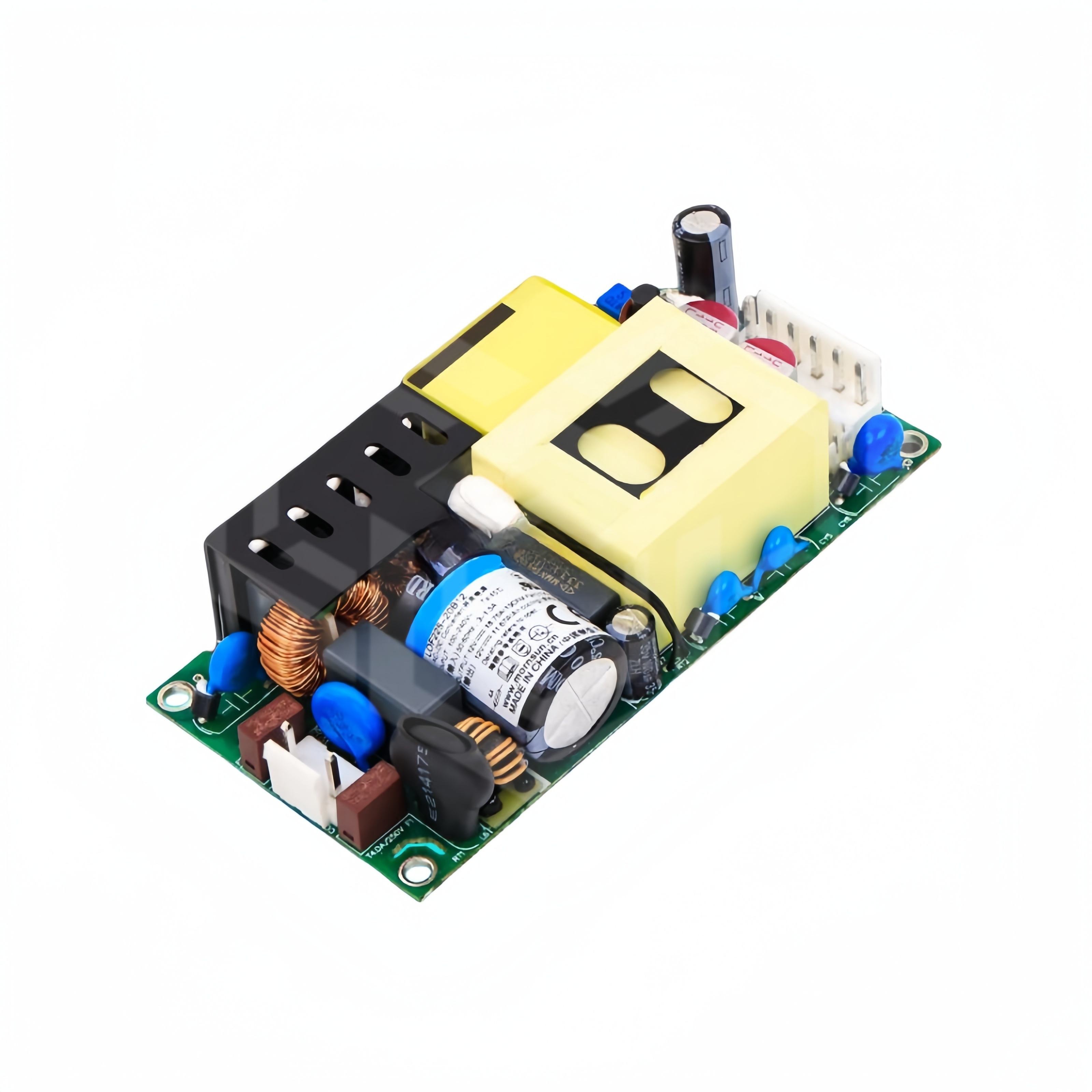 Mornsun LOF225-20Bxx 225W Medical Open Frame Single Output 15A AC-DC Power Supply IEC60601-1 BF Type 93%-94% Efficiency for