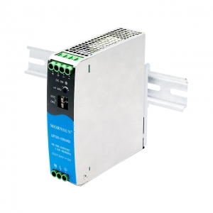 Mornsun LIF120-10B24R2 120W 24V 5A Single DIN Rail Power Supply 85-264VAC Input Active PFC 93.5%-94% Efficiency Industrial AC-DC