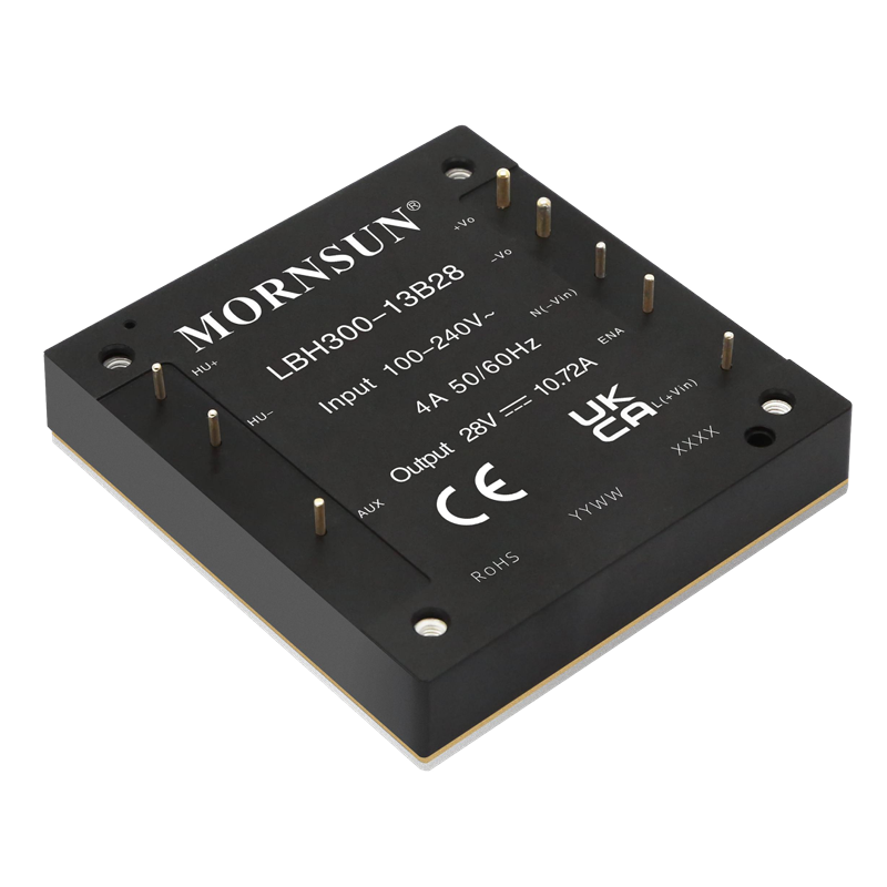Mornsun LBH300-13Bxx 300W CRPS Power Supply 92% Efficiency Single Output Wide Input 3-Year Warranty for Server & Industrial Use