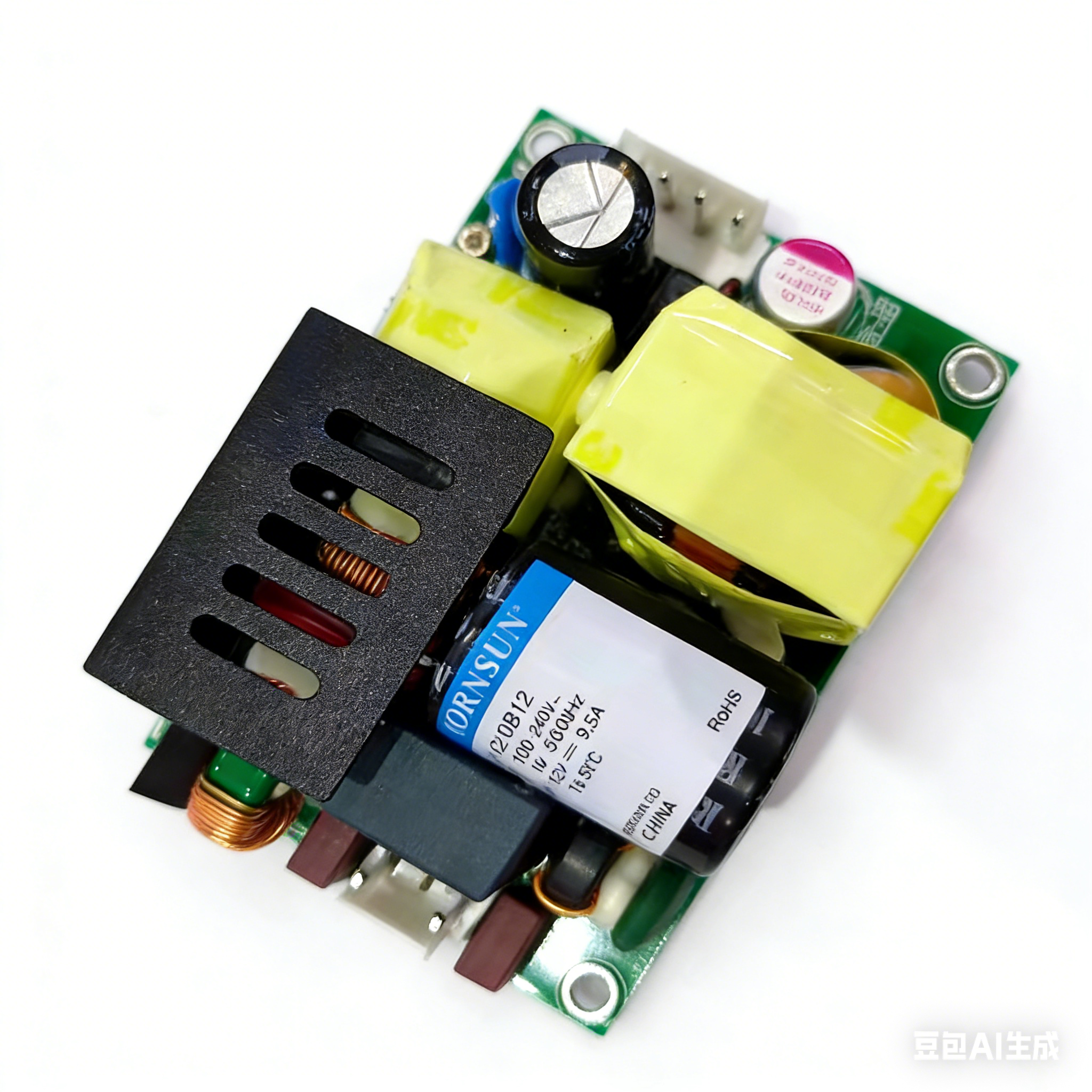 Mornsun LOF120-20Bxx 120W Single Output 5A AC-DC Open Frame Power Supply IEC60601-1 for for Medical & Industrial Use