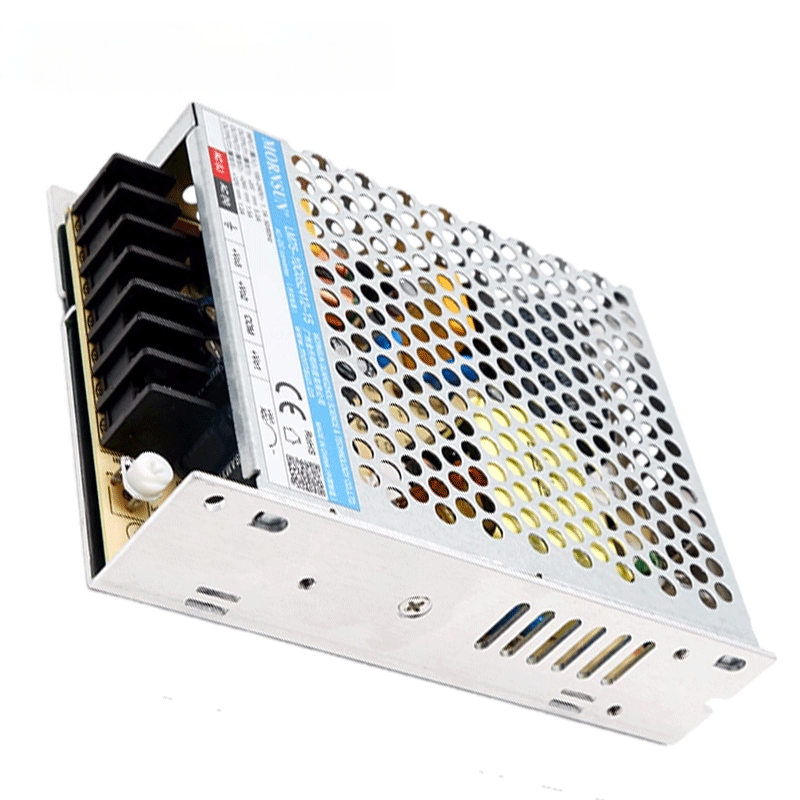 Mornsun LM75-10Cxx 75W Triple Output AC/DC Power Supply 90-264VAC Metal Enclosure 5V/12V/24V Outputs 82%-84% Efficiency for