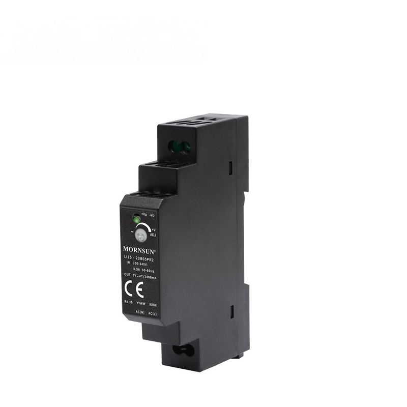 Mornsun LI15-20BxxPR2 15W Single Output AC-DC DIN Rail Power Supply for Industrial Automation IEC61010 for 1A