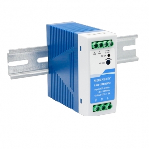 Mornsun LI60-20BxxPU 60W AC-DC Single Output 5A/10A DIN Rail Power Supply High EMC Immunity for Industrial Automation