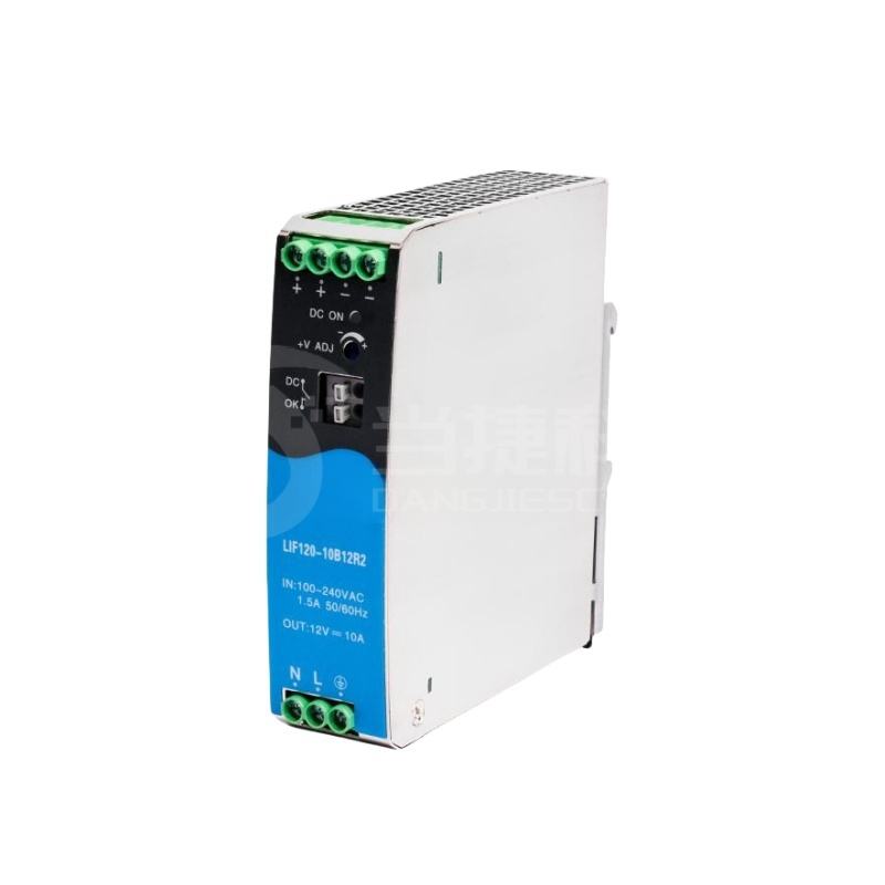 Mornsun LIF120-10B12R2 120W 12V 10A DIN Rail Power Supply Single Active PFC High Efficiency Industrial AC-DC Converter /CE