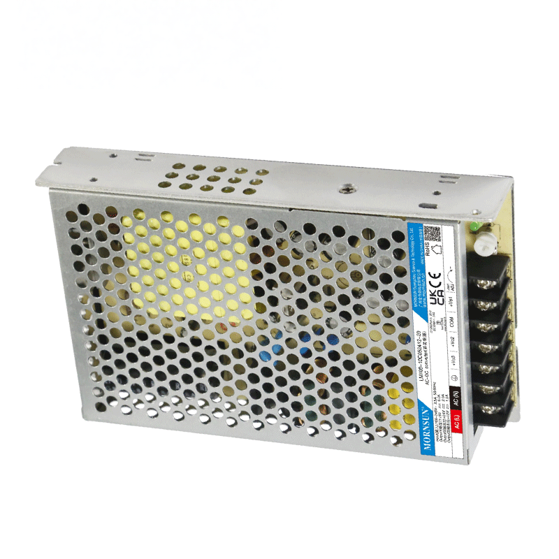 Mornsun LM100-10Cxx Series 100W Triple Output AC-DC Enclosed Switching Power Supply High Efficiency 84%-85% 3-Year Warranty