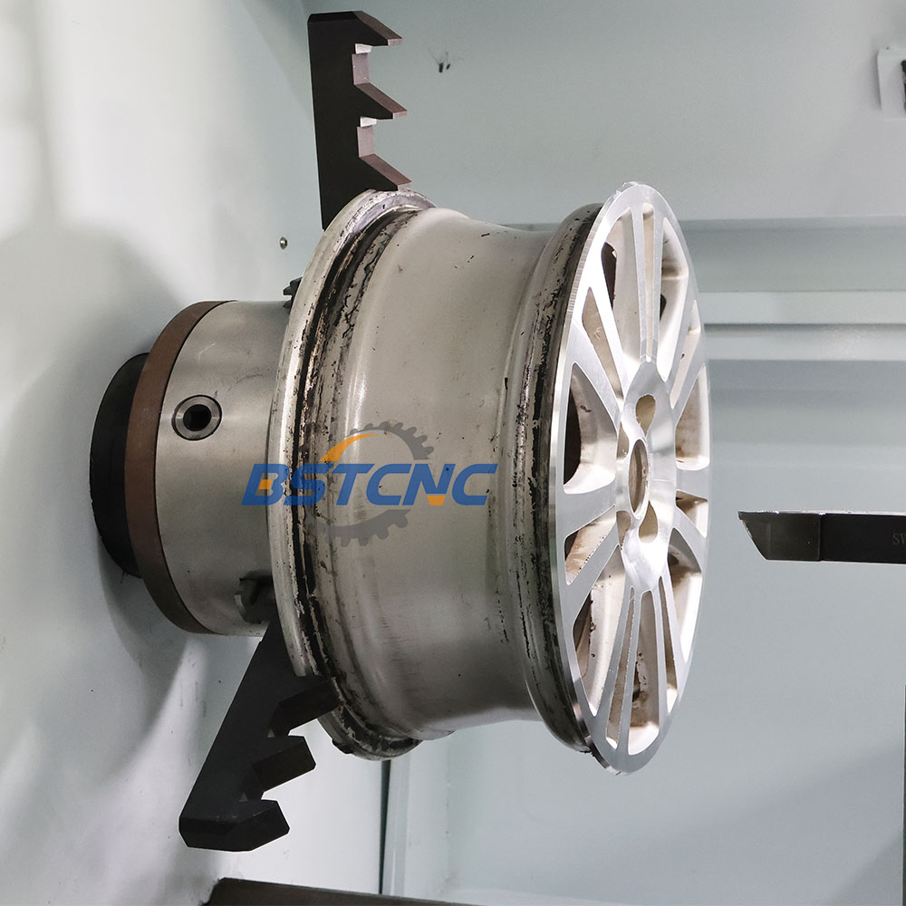 24inch Horizontal Full Automatic Alloy Rim Repair CNC Lathe Machine Car Wheel HRC24