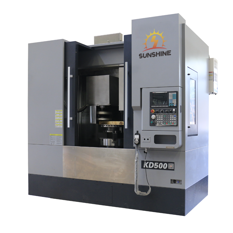 Heavy-duty CNC Vertical Lathe for Turning and Boring Large Rotating Parts, Both Internal and External Diameters.