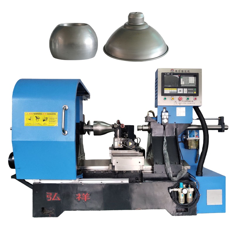 Automatic Bottle Necking Machine CNC Metal Spinning Machine Lathe Steel Pipe Shrinking Tube Spinning Forming Machine