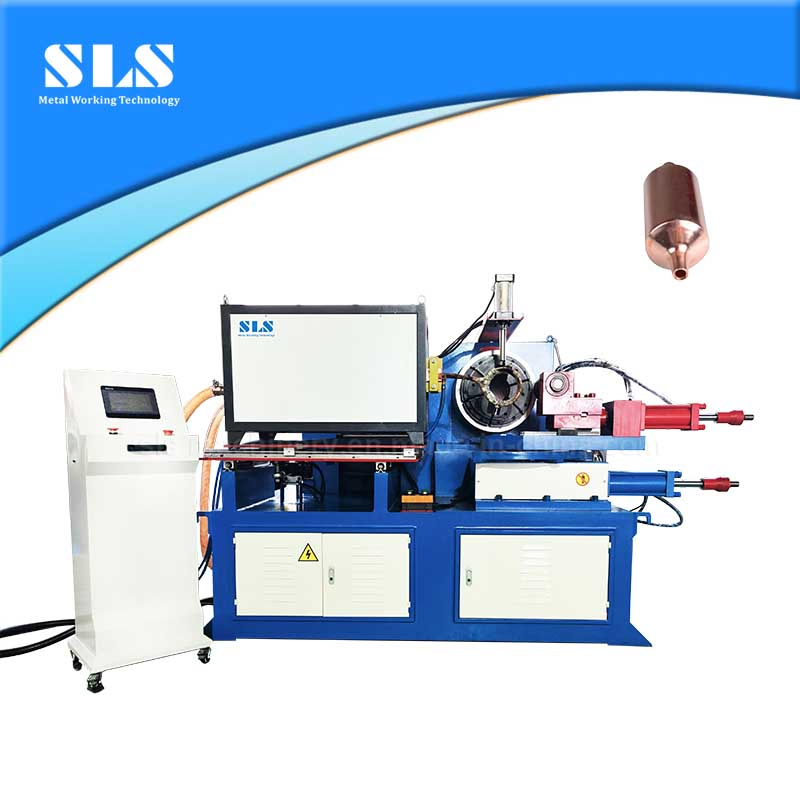 Heavy Duty Automatic Sealer Tube End Closing Machine for Drying Filter Copper Pipe Necking Forming