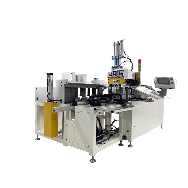 CNC Automatic Manifold Punching Machine High-Speed Precision Hole Drilling for Pipes New Condition Pneumatic Power Source
