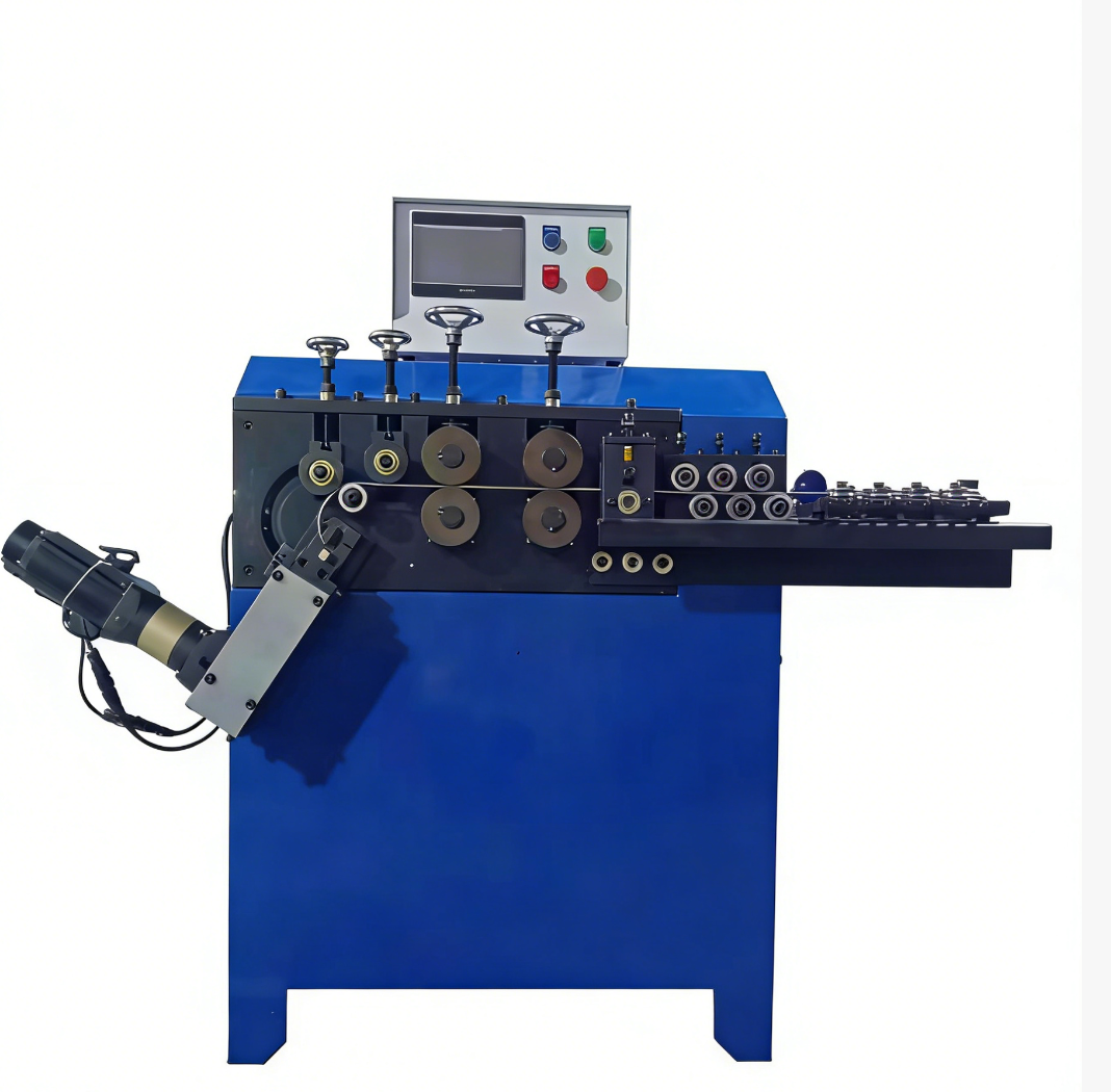 High Precision CNC Full Servo Stainless Steel 3kW Motor Wire Ring Forming Machine Automatic Coil Winding Aluminum/Carbon Steel
