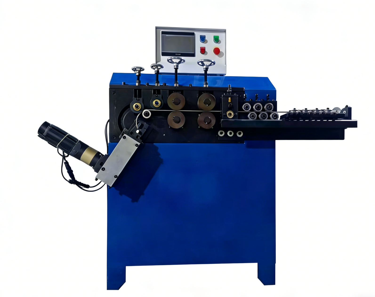 High Precision CNC Full Servo Stainless Steel 3kW Motor Wire Ring Forming Machine Automatic Coil Winding Aluminum/Carbon Steel