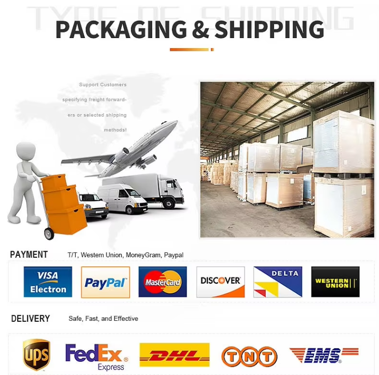 Packing and delivery details
