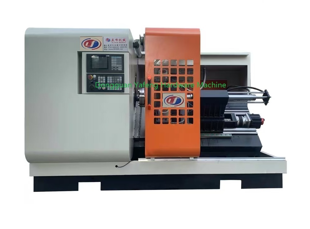 Copper Metal Spinning Machine for Ventilation Fan CNC Lathe Machine Horizontal Flow Forming Machine for Copper Iron Hardware