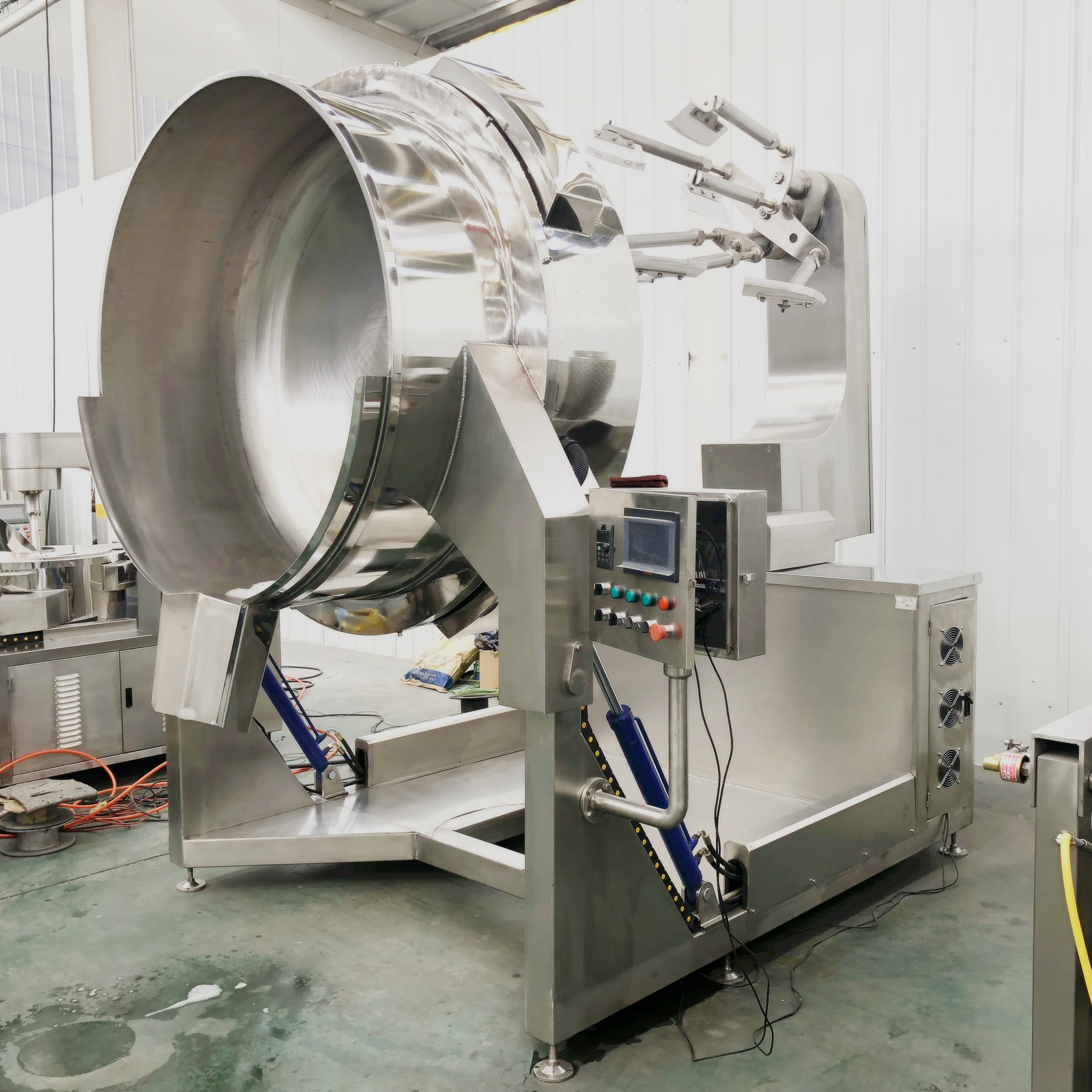 Automatic Planetary Stirring Pot/Halwa Making Machines/Jacketed Kettle Suitable for Pizza Hut Chilly Sauce Making
