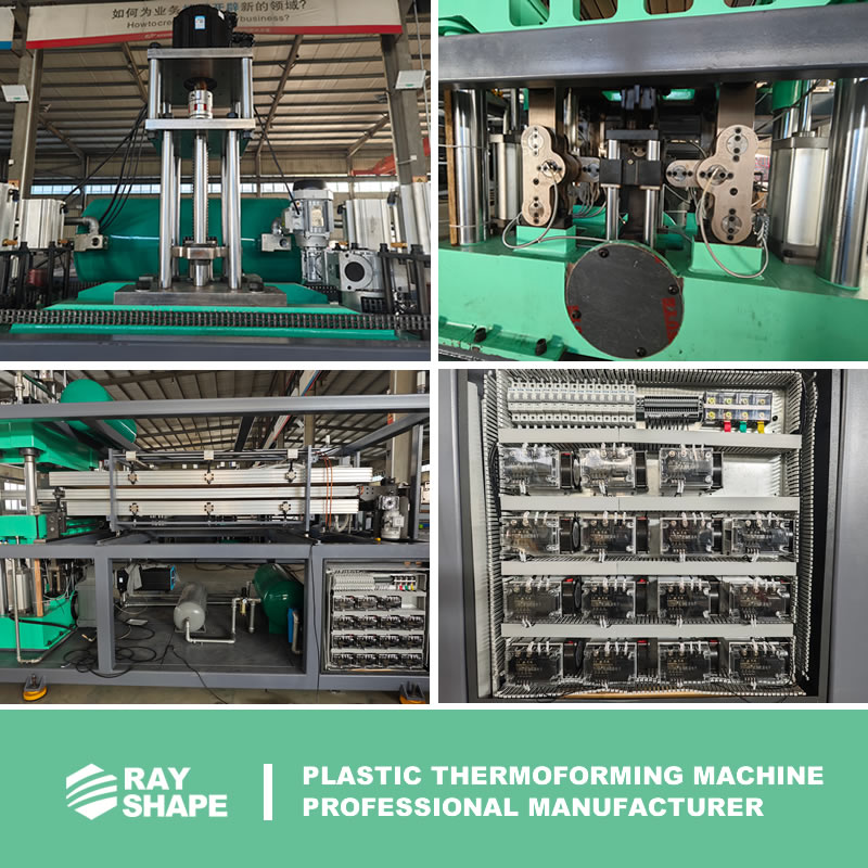 Automatic Food Tray Forming Machine for Bowl Plate Cup Box Making (PP/PET/PS)-High Productivity Energy Saving