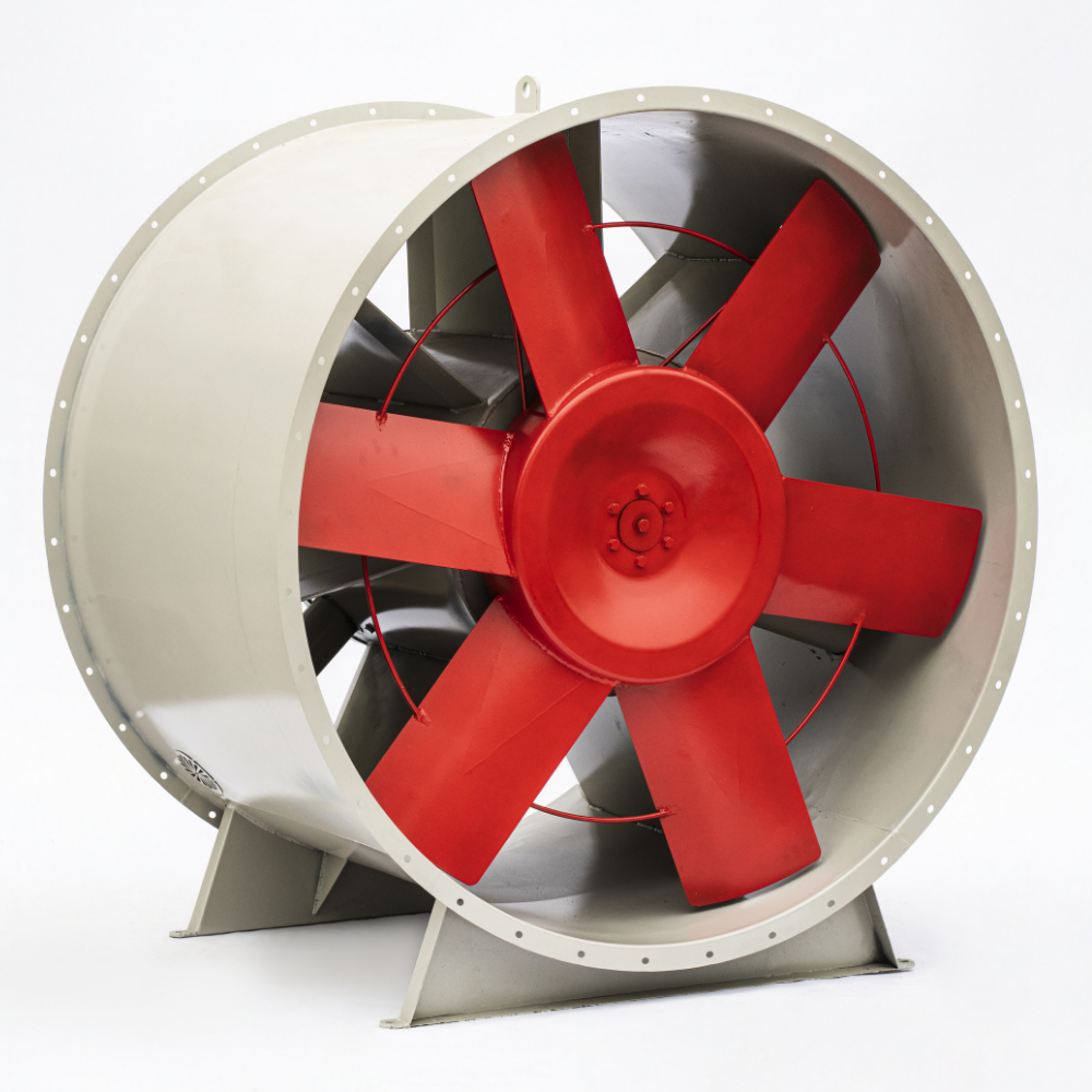 SWF Stainless Steel Blade Industrial Mixed Flow Exhaust Fan High Speed for Buildings Cold Storage Textile Ventilation