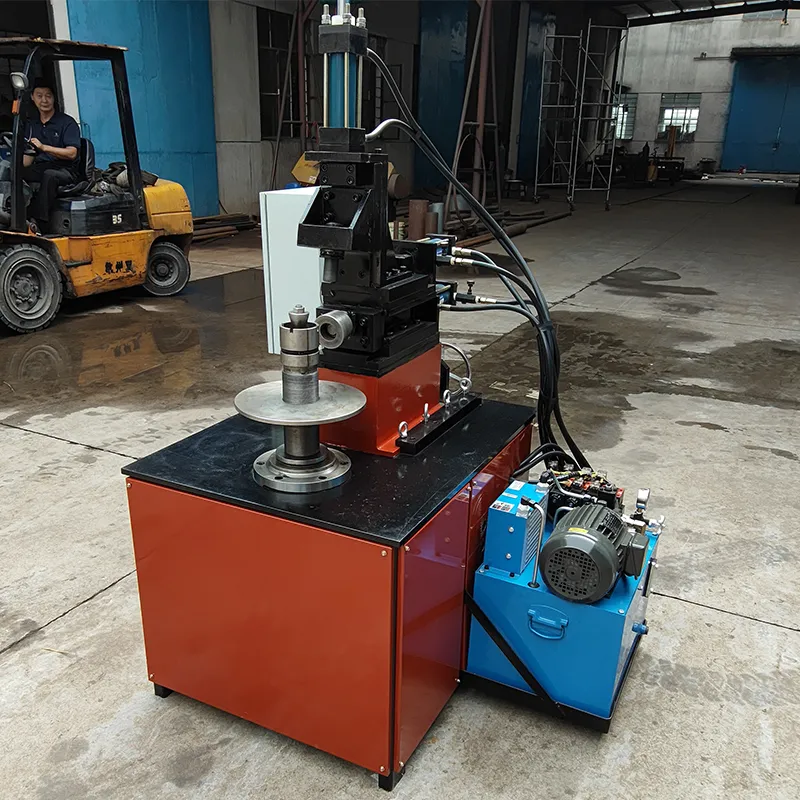 Heavy Duty CNC Flanging Machine for Copper Pipes Showcase 1