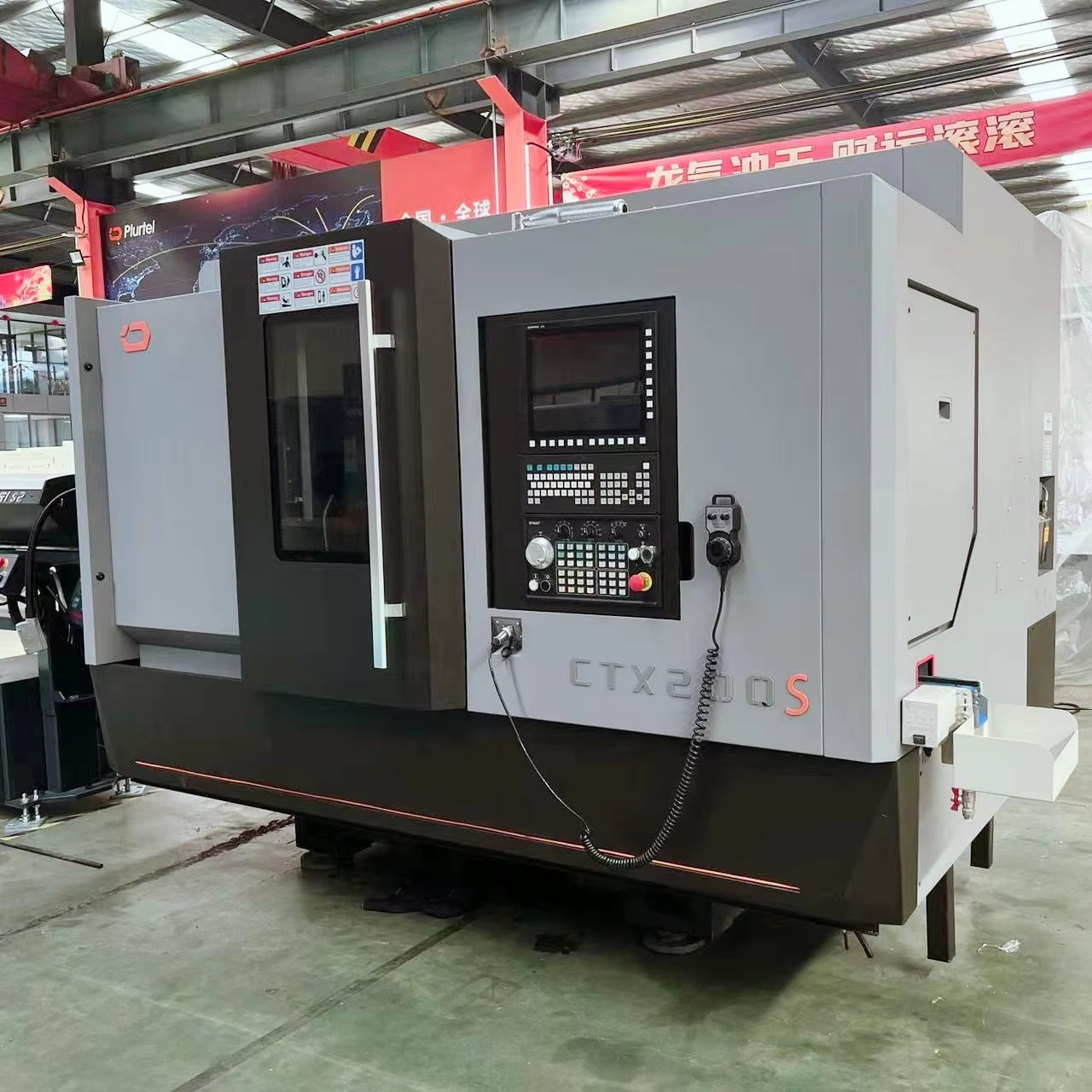 TURNING MACHINE CENTER CTX200S DOUBLE-SPINDLE CNC LATHE WITH Y Axis