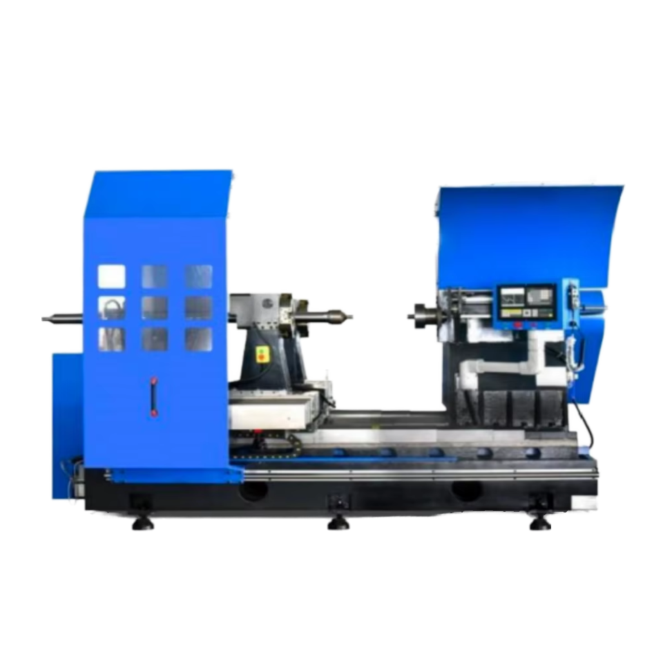 A Dual-spindle Heavy-duty CNC Metal Spinning Machine Is Used For Manufacturing Stainless Steel Kitchenware And Cookware.