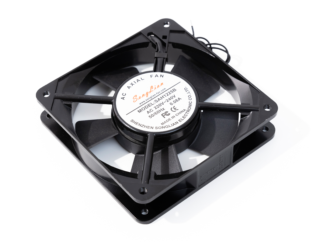 120x120x25mm Industrial Cooling Fan 110V 220V High CFM High Speed Flow Exhaust Ventilation for Cabinet Chassis UPS Power OEM ODM