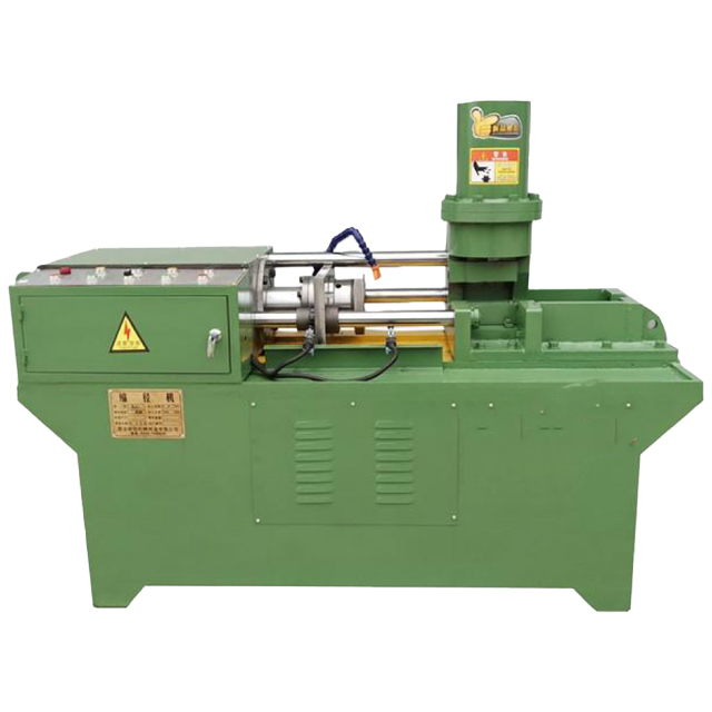 Automatic CNC Tube End Swager 3-60mm Stainless Steel Bar Diameter Reducing Machine steel bar necking machine