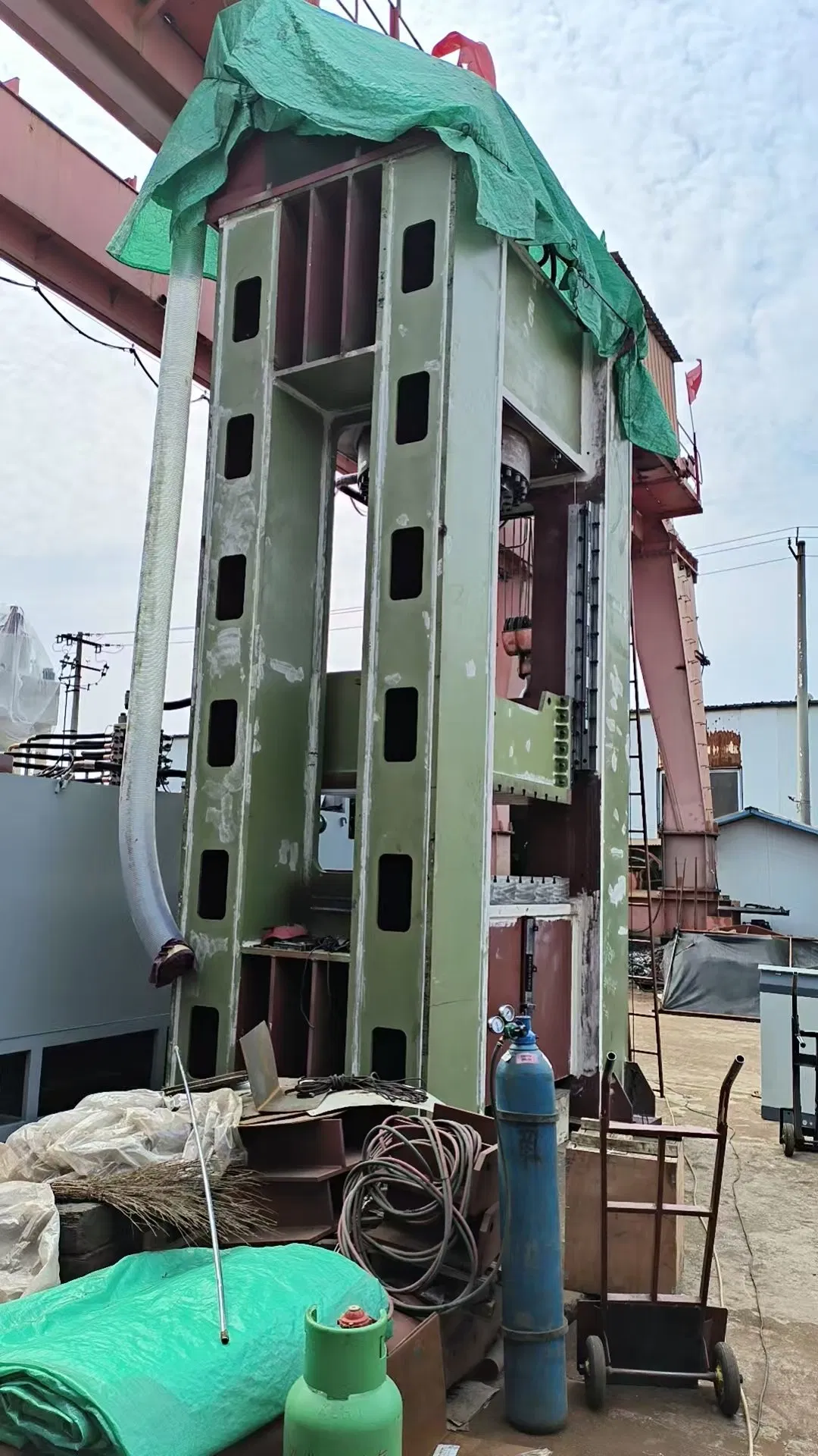 1600 Tons Dished End Dished Tank Head Tank Deep Drawing Hydraulic Press Machine Container End Cover Head Drawing Machine
