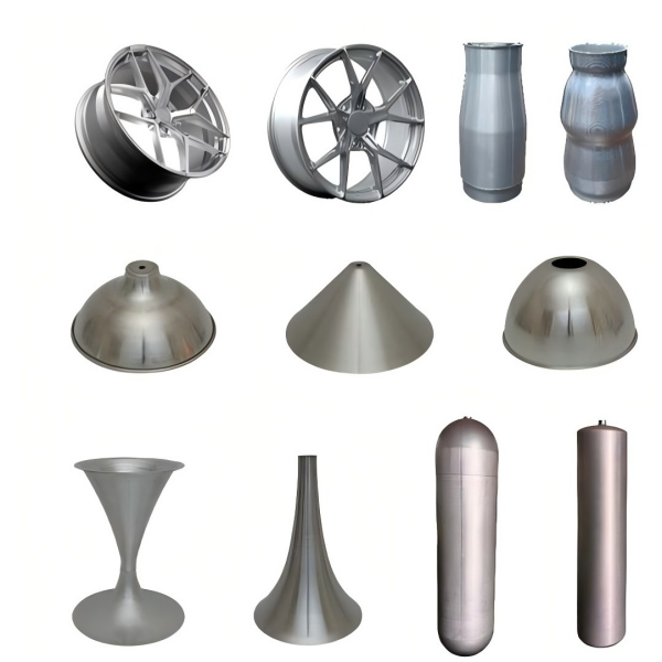 Vertical Aluminum Alloy Wheel Spinning CNC Machine for 14-26 Inch Hub