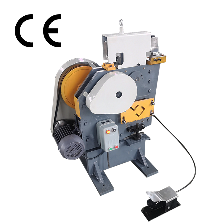 All-in-One QA32-8b Electric Mechanical Angle Punching Shearing Machine Hydraulic Ironworker For Automatic Metal Cutting