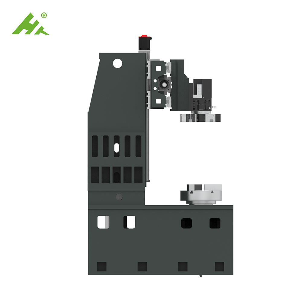 Vertical Heavy Duty Twin Spindle Multi-Axis High Rigidity CNC Turning Center Lathe for Large Diameter Metal Workpieces