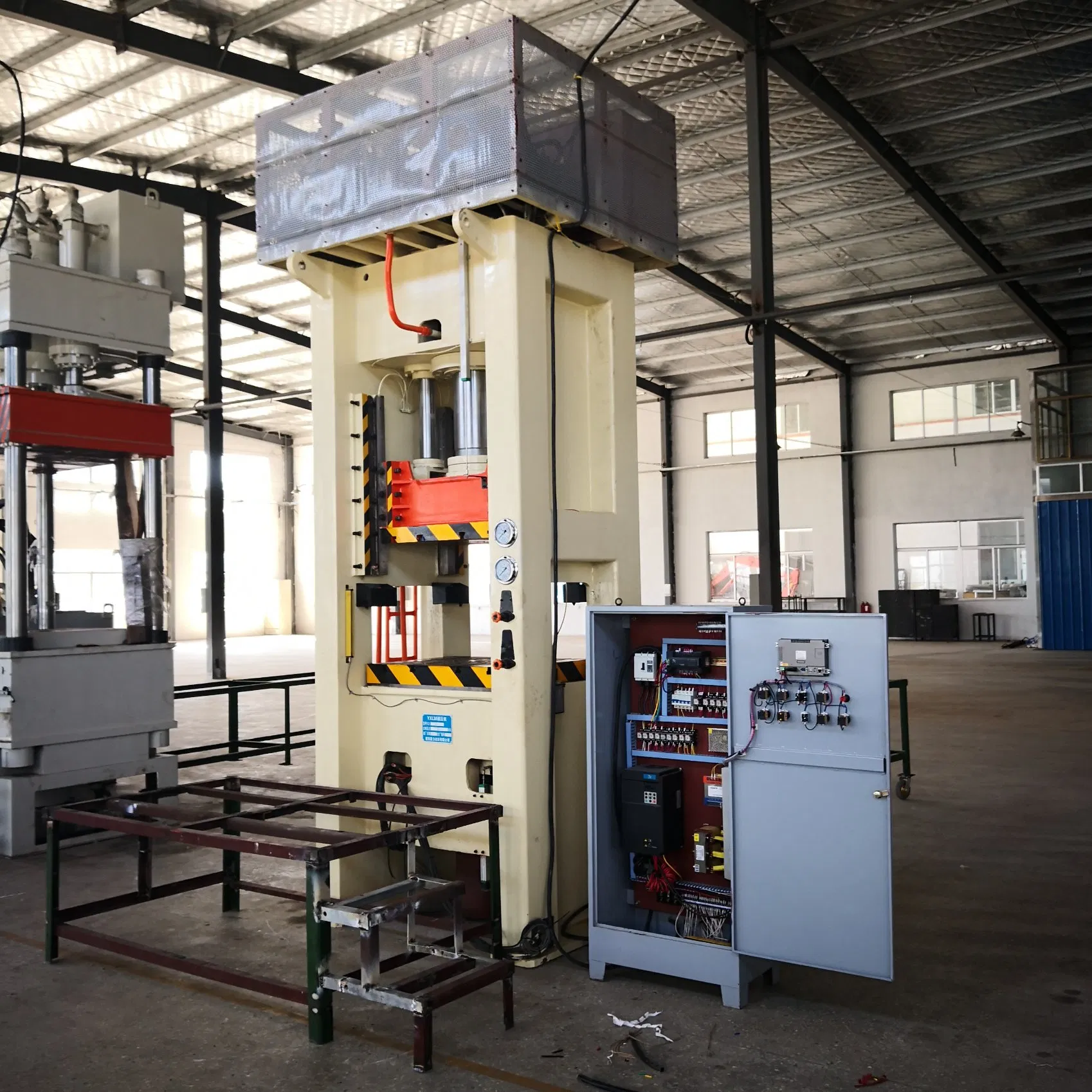 800t Tons Head Tank Deep Drawing Hydraulic Press Machine Container End Cover Head Closed Frame Hydrulic Press