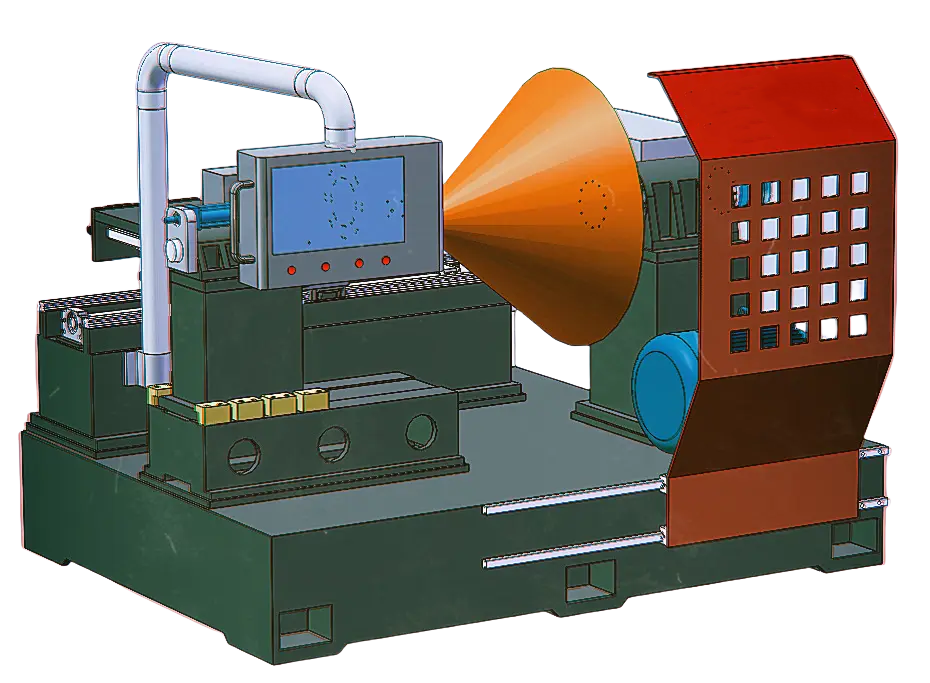 CNC Spinning Machine for Stainless Steel Cookware Three-axis Strong CNC Spinning Machine for Aluminium Spinning Lather Machine