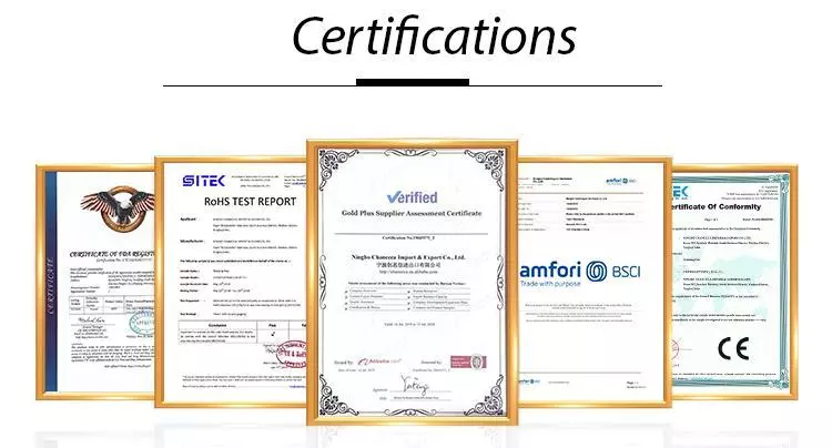 Product Certifications
