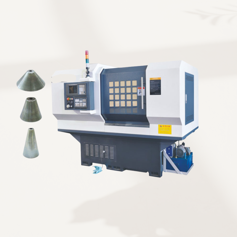 CNC Metal Spinning Machine, Customizable for Barrel, Cone, Flare, Bullet, Parabolic Shapes