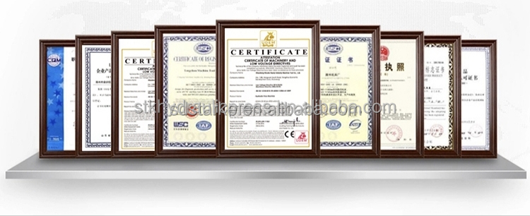 Export Standards Certificate