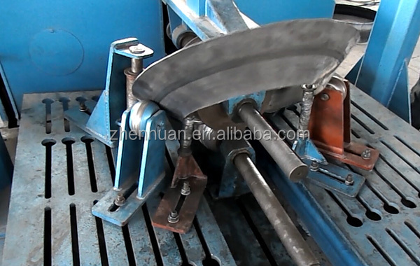 Fan Inlet Cone Spinning Machine in working