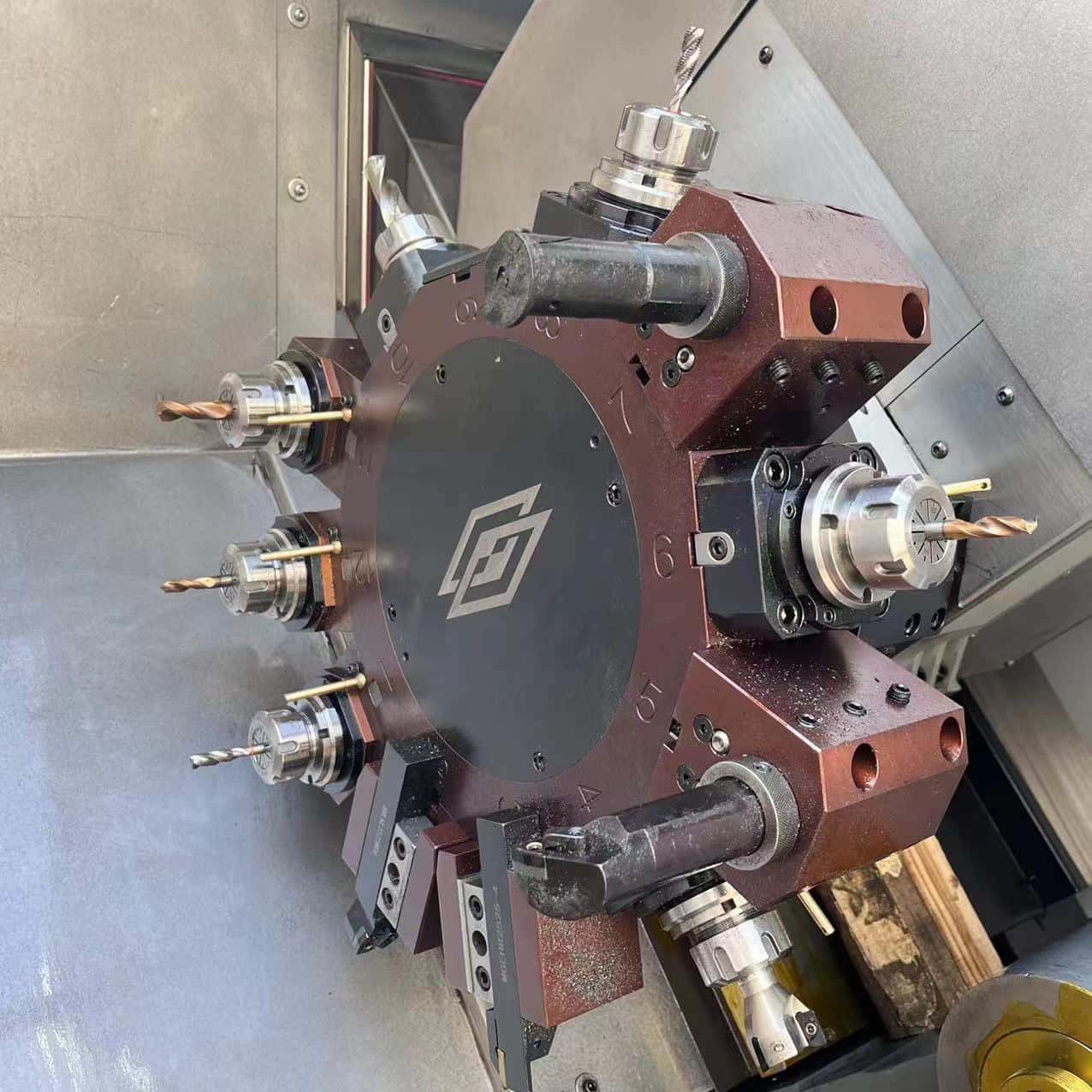 Rotary Transfer Plastic CKD550-750 Cnc Milling Machine Tool Turning Lathe Dual-Spindle Turning