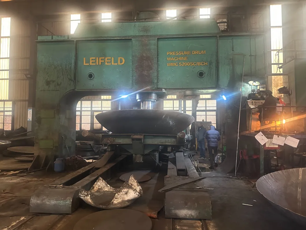 Heavy-Duty Dish End Pressing Machine for Reliable Production
