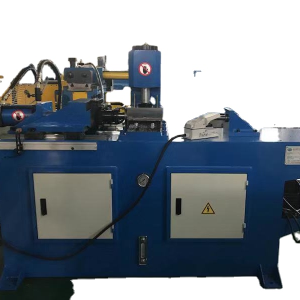 TM40NC cnc tube cutting and end forming machine semi-automatic with high precision steel pipe bending machine