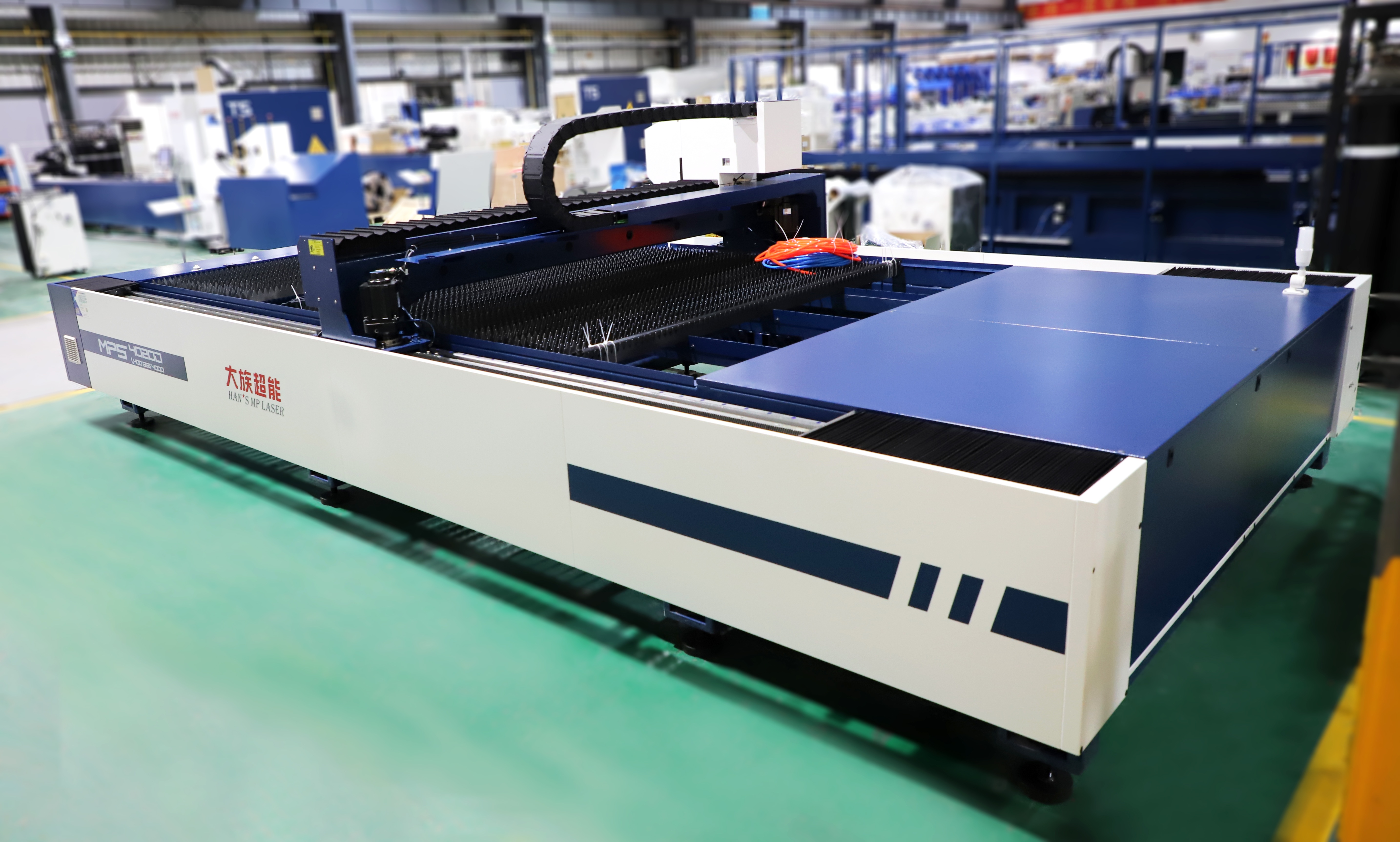 Han's Laser Professional 3Kw 6Kw CNC Fiber Laser Cutting Machine For Metal Plate