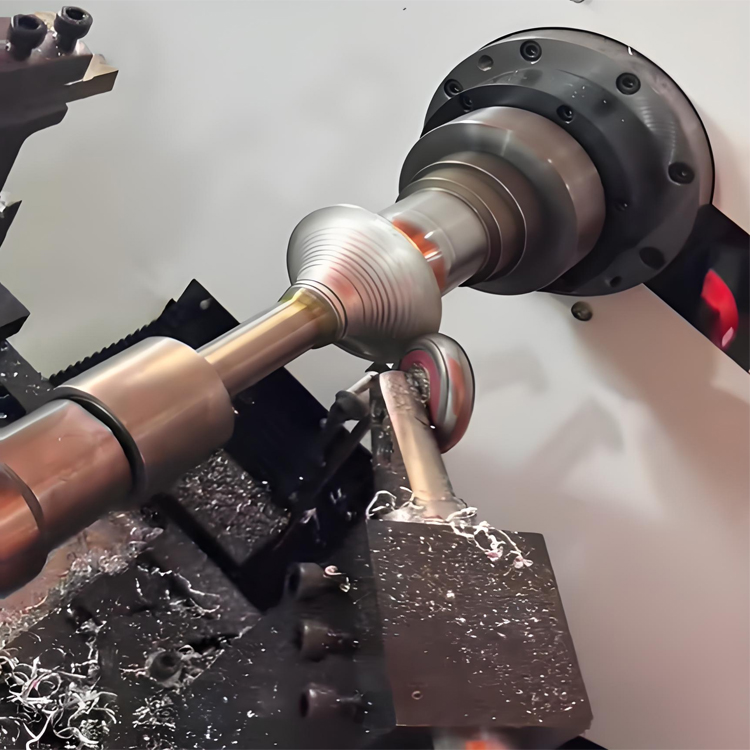 Automatic CNC Stainless Steel Aluminum Metal Lathe Spinning Machine for Lamps Cookware Crafts Barrel Cone Parabola Spinning
