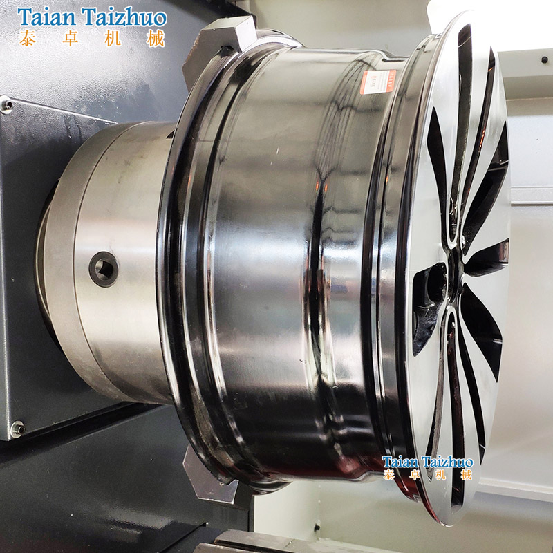 Automatic Alloy Wheel Rim Repair CNC Lathe Machine WRC30 From Taian Taizhuo