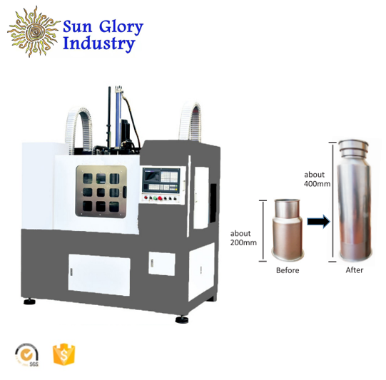 Hydraulic Flow Forming CNC Flow Spinning Incremental Forming Machine Semi-Automatic Metal Cutting Machinery