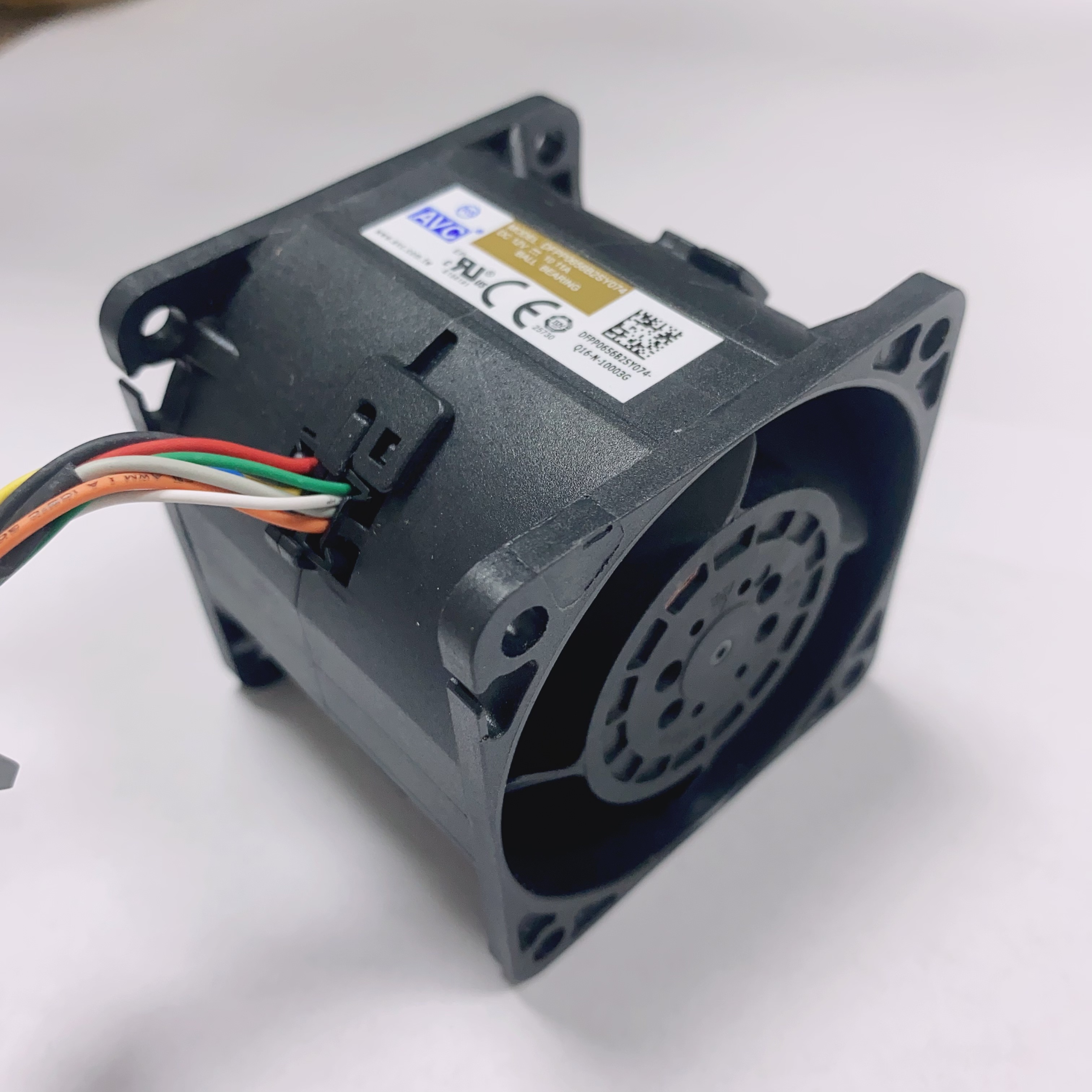 AVC 60x60x56mm DFPP0656B2SY 12V 4.92A Dual Ball Extreme High Speed Plastic Frame Dc Axial Cooling Fan for Rack/Cases/Chassis