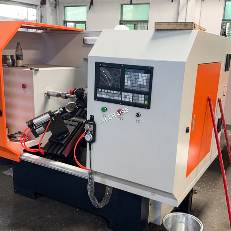 High Speed Inclined Heavy-duty Sheet Tube CNC Spinning Machine Edge Trimming Machine for Aluminum Carbon Metal