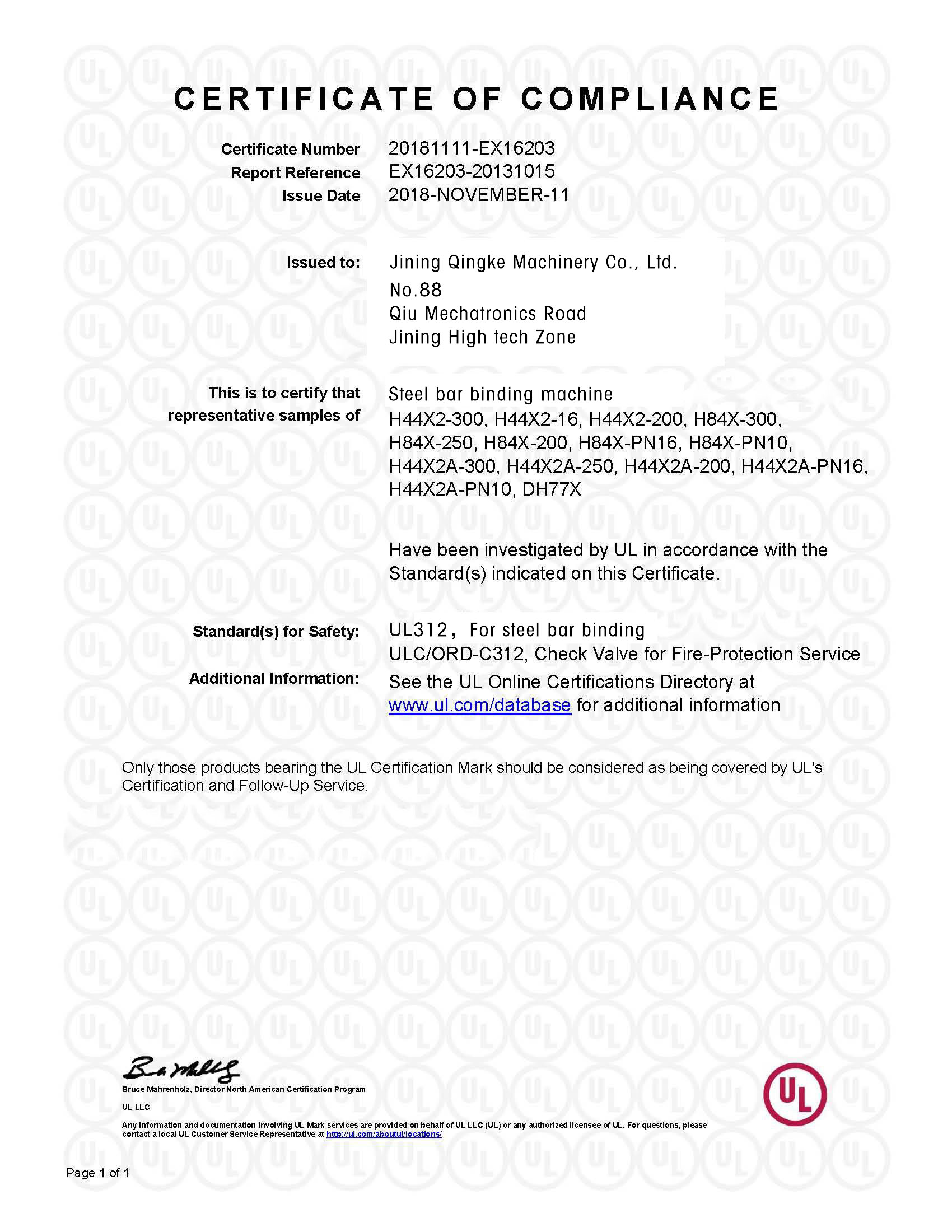 Quality Standard Certification 2
